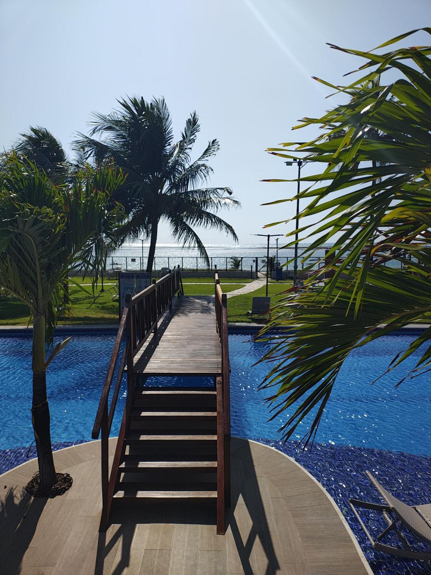 Flat Fantastico Na Beira Mar Em Tamandare Apartment Ngoại thất bức ảnh